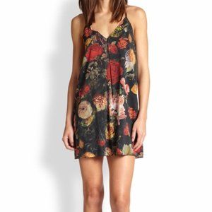 Alice + Olivia Floral Racerback mini dress